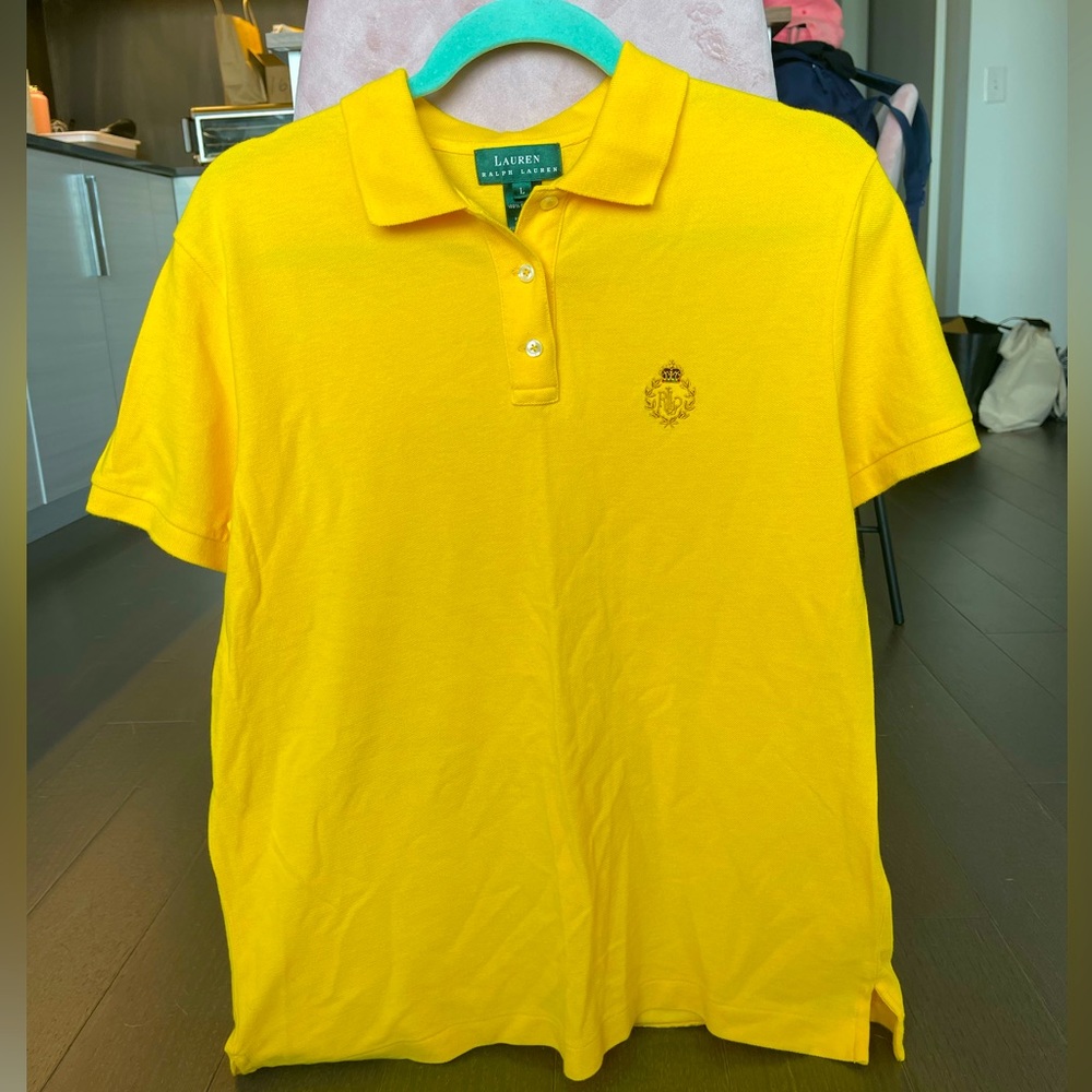 Yellow Polo Lauren Ralph Lauren size Large